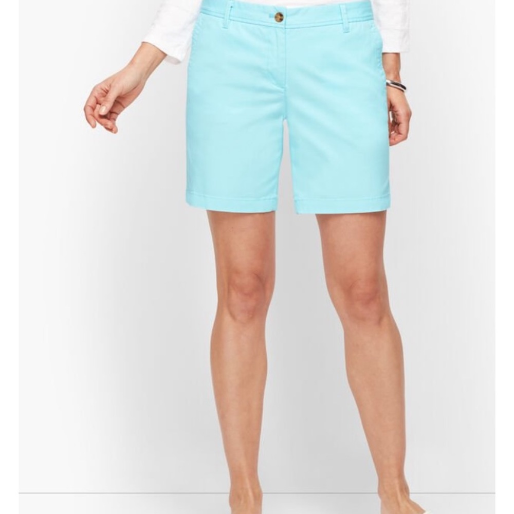 NWT Talbots Super Soft Weekend Chino Shorts
